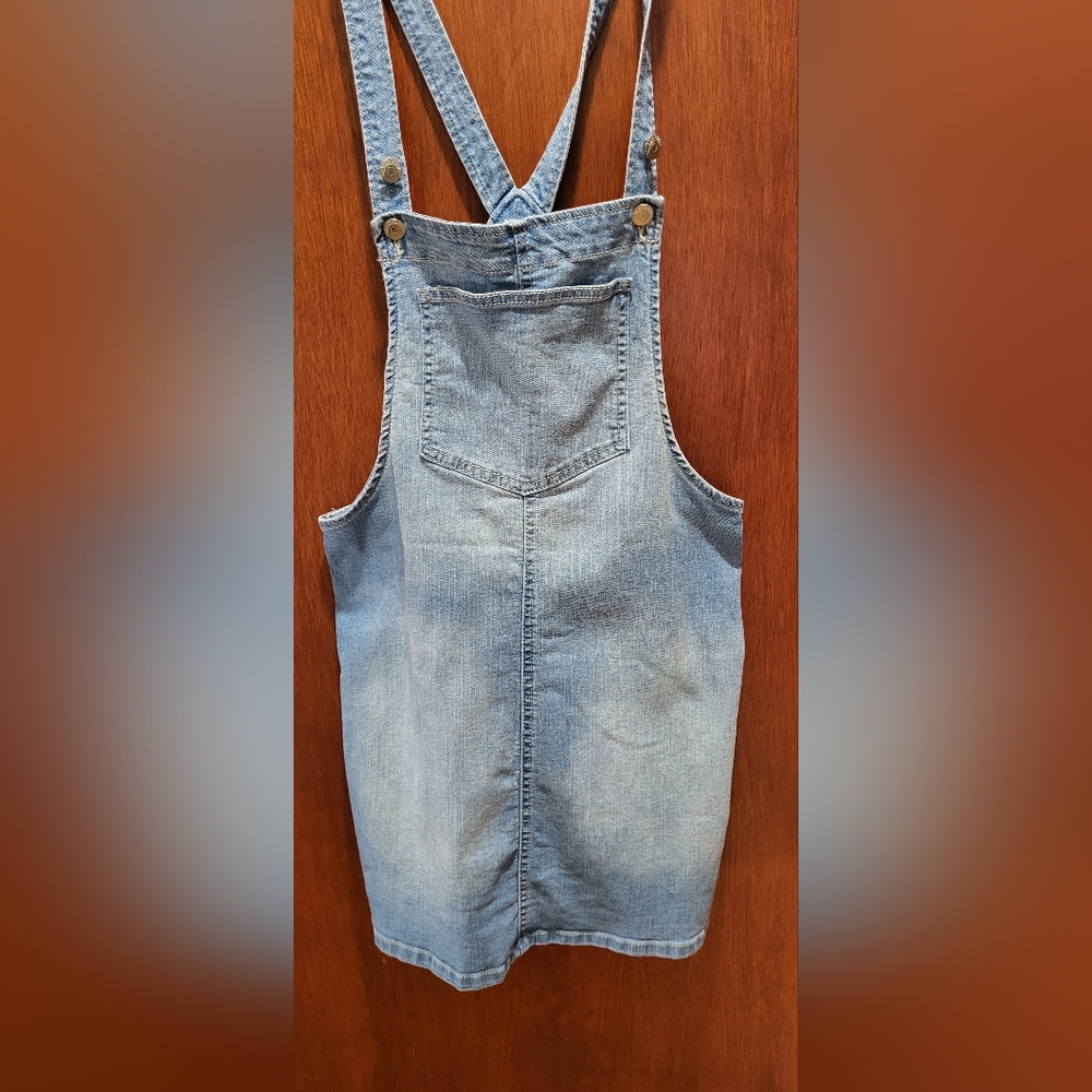 Denim Overall Dress